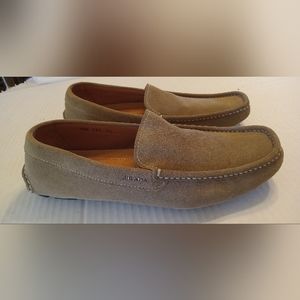 PRADA Men's Leather Suede Loafer 8.5 AUTHENTIC